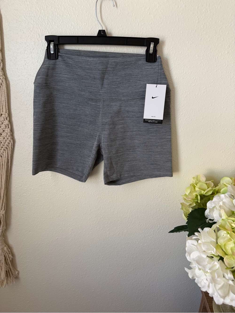 Nike One Grey Heathered 5” Shorts